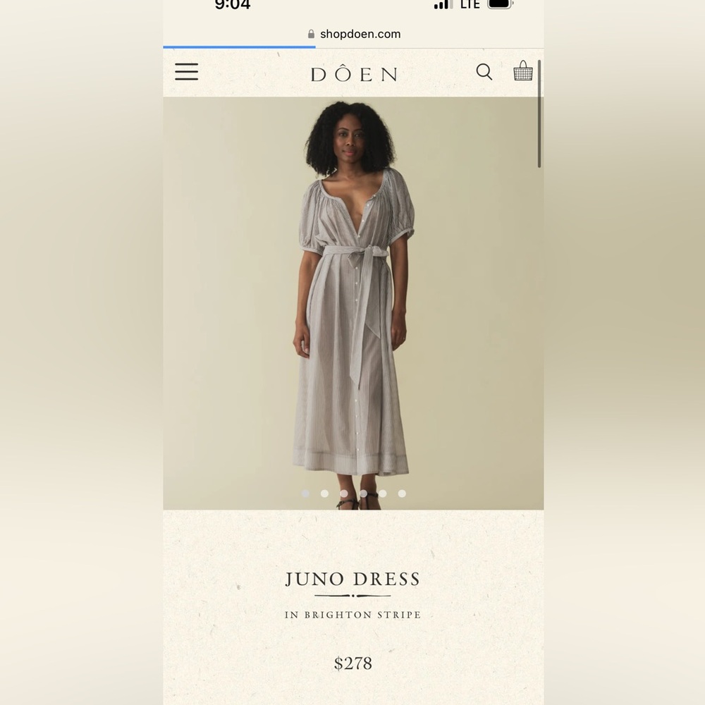 NWT Doen Juno Dress